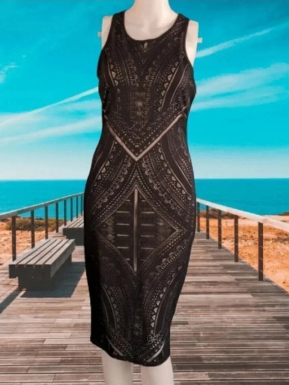 Sexy Summer Mossimo Laser Cut Out Tank Dress!